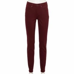 Women's Sonoma Goods For Life® Curvy High-Waisted Skinny Jeans -Sonoma Goods For Life Sales 2024 4342530 Aged Wine