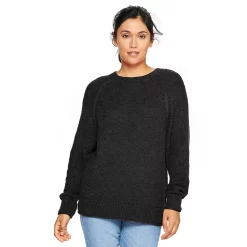 Women's Sonoma Goods For Life® All Over Stitch Crewneck Sweater 29 Women's Sonoma Goods For Life® All Over Stitch Crewneck Sweater -Sonoma Goods For Life Sales 2024 4923526 Black