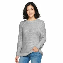 Women's Sonoma Goods For Life® All Over Stitch Crewneck Sweater 23 Women's Sonoma Goods For Life® All Over Stitch Crewneck Sweater -Sonoma Goods For Life Sales 2024 4923526 Light Gray