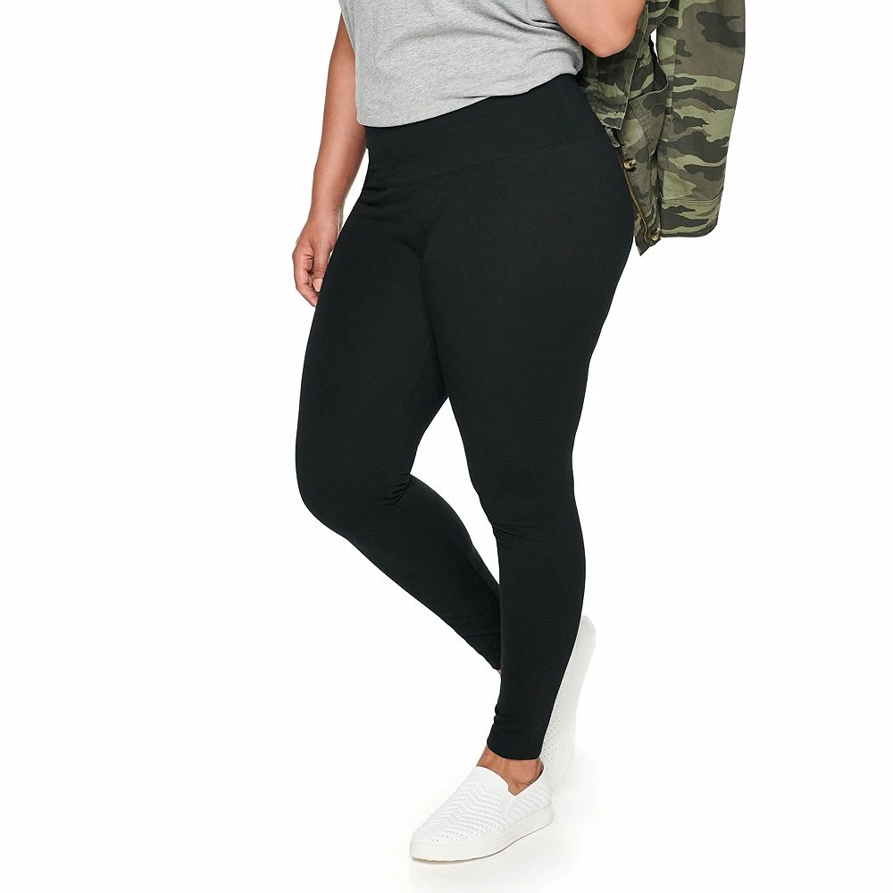 Plus Size Sonoma Goods For Life® Midrise Leggings 10 Plus Size Sonoma Goods For Life® Midrise Leggings - Image 10