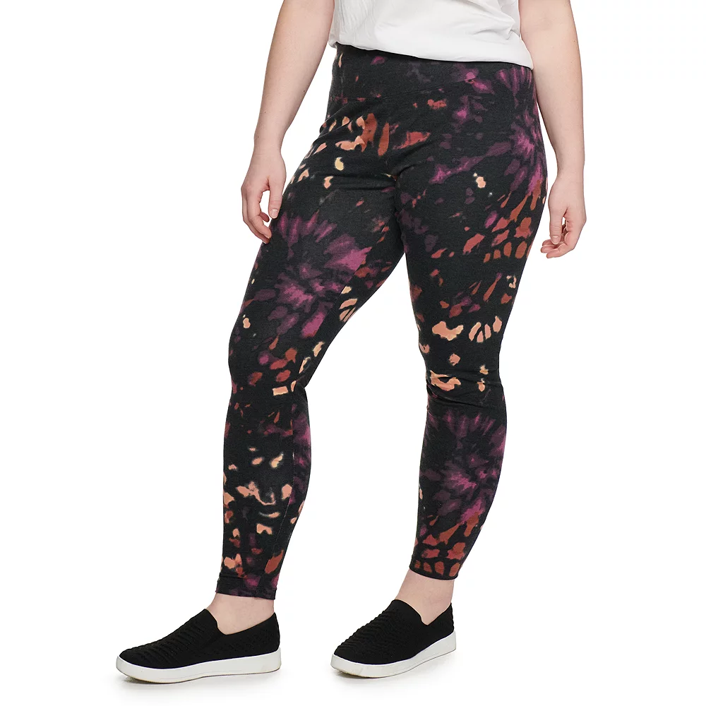 Plus Size Sonoma Goods For Life® Midrise Leggings 1 Plus Size Sonoma Goods For Life® Midrise Leggings