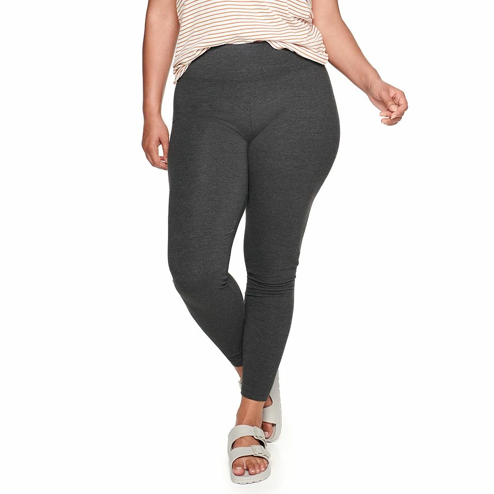 Plus Size Sonoma Goods For Life® Midrise Leggings 8 Plus Size Sonoma Goods For Life® Midrise Leggings - Image 8