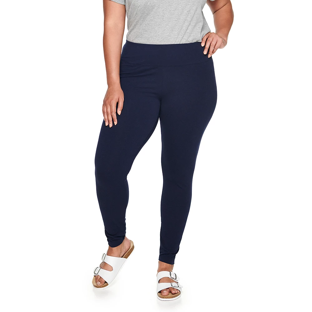 Plus Size Sonoma Goods For Life® Midrise Leggings 3 Plus Size Sonoma Goods For Life® Midrise Leggings - Image 3