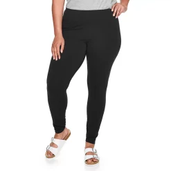 Plus Size Sonoma Goods For Life® Midrise Leggings 30 Plus Size Sonoma Goods For Life® Midrise Leggings -Sonoma Goods For Life Sales 2024 4966829 Pitch Black