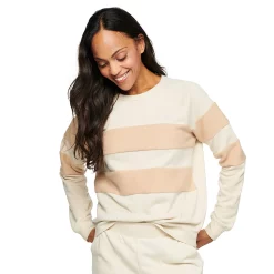 Women's Sonoma Goods For Life® Everyday Crewneck Sweatshirt -Sonoma Goods For Life Sales 2024 4974237 Cream Stripe