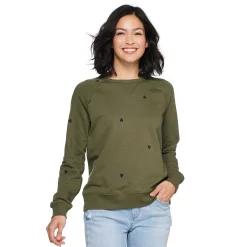 Women's Sonoma Goods For Life® Everyday Crewneck Sweatshirt -Sonoma Goods For Life Sales 2024 4974237 Olive Mini Heart