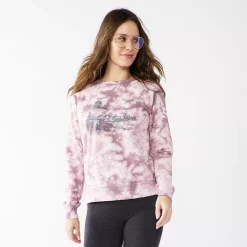 Women's Sonoma Goods For Life® Everyday Crewneck Sweatshirt -Sonoma Goods For Life Sales 2024 4974237 Pink Mountain Dye