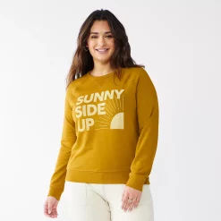 Women's Sonoma Goods For Life® Everyday Crewneck Sweatshirt -Sonoma Goods For Life Sales 2024 4974237 Sunny Side Yellow