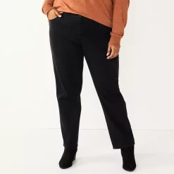 Plus Size Sonoma Goods For Life® Premium Mid-Rise Curvy Straight-Leg Jeans -Sonoma Goods For Life Sales 2024 4989903 Park