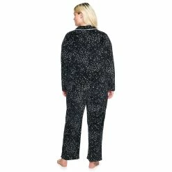 Plus Size Sonoma Goods For Life® Velour Pajama Shirt & Pajama Pants Set -Sonoma Goods For Life Sales 2024 5033014 ALT
