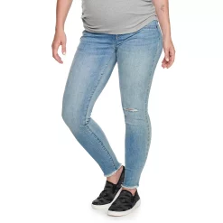 Maternity Sonoma Goods For Life® Over-The-Belly Jeggings -Sonoma Goods For Life Sales 2024 5035416 Light Wash