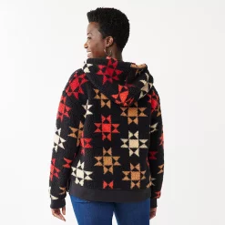 Women's Sonoma Goods For Life® Henley Sherpa Hoodie -Sonoma Goods For Life Sales 2024 5092725 ALT