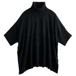 Women's Sonoma Goods For Life® Turtleneck Poncho -Sonoma Goods For Life Sales 2024 5161618 ALT3