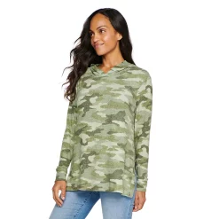 Maternity Sonoma Goods For Life® Side Slit Nursing Hoodie -Sonoma Goods For Life Sales 2024 5177488 Camo