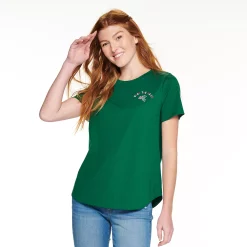 Women's Sonoma Goods For Life® Short Sleeve Holiday Graphic Tee -Sonoma Goods For Life Sales 2024 5180762 Deck The Halls