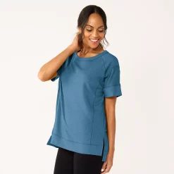 Women's Sonoma Goods For Life® Supersoft Short Sleeve Tunic 24 Women's Sonoma Goods For Life® Supersoft Short Sleeve Tunic -Sonoma Goods For Life Sales 2024 5231865 Blue