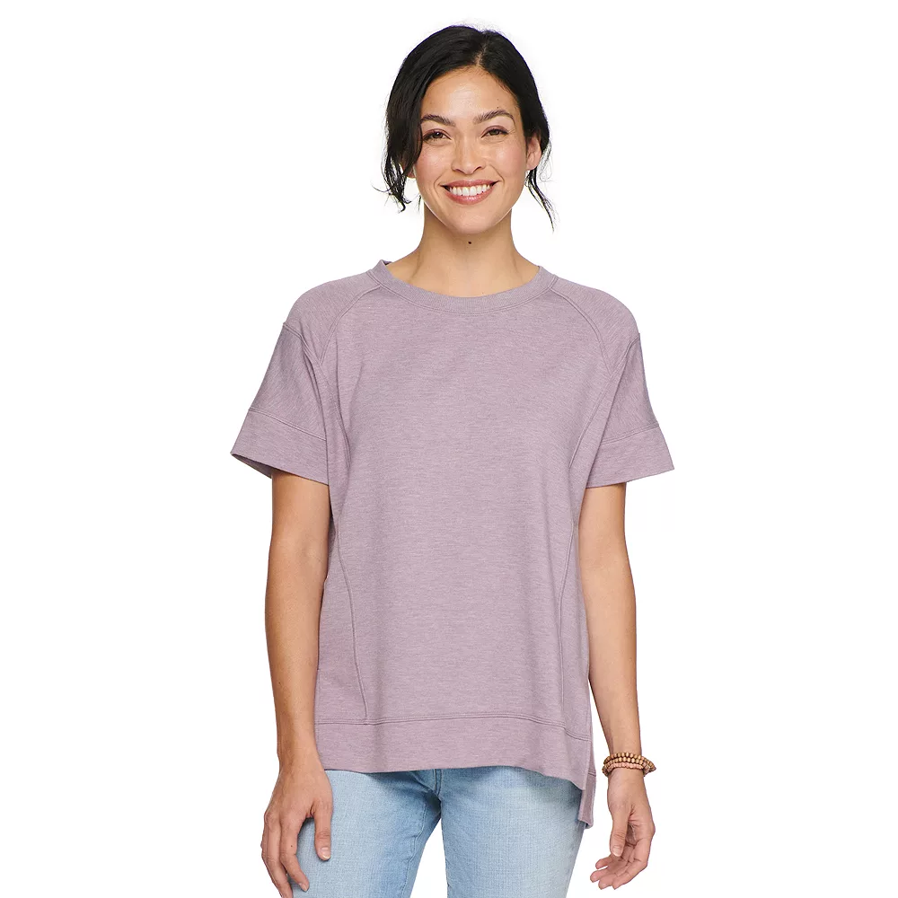 Women's Sonoma Goods For Life® Supersoft Short Sleeve Tunic 2 Women's Sonoma Goods For Life® Supersoft Short Sleeve Tunic - Image 2