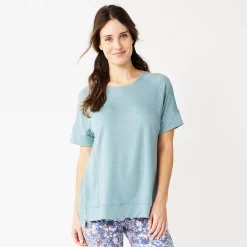 Women's Sonoma Goods For Life® Supersoft Short Sleeve Tunic 25 Women's Sonoma Goods For Life® Supersoft Short Sleeve Tunic -Sonoma Goods For Life Sales 2024 5231865 Light Blue Gray