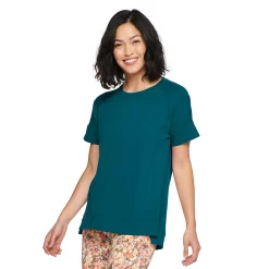 Women's Sonoma Goods For Life® Supersoft Short Sleeve Tunic 20 Women's Sonoma Goods For Life® Supersoft Short Sleeve Tunic -Sonoma Goods For Life Sales 2024 5231865 Teal