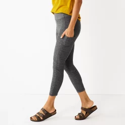 Women's Sonoma Goods For Life® High-Waisted Leggings -Sonoma Goods For Life Sales 2024 5237945 Dark Gray