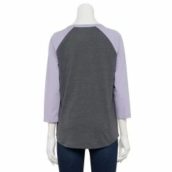 Women's Sonoma Goods For Life® Three Quarter Sleeve Baseball Graphic Tee -Sonoma Goods For Life Sales 2024 5242169 ALT