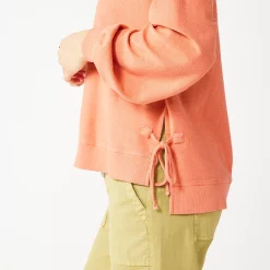 Women's Sonoma Goods For Life® Side Tie Sweatshirt -Sonoma Goods For Life Sales 2024 5271671 ALT5