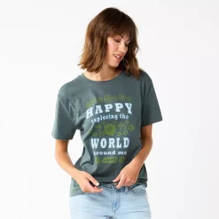 Women's Sonoma Goods For Life® Relaxed Graphic Tee 36 Women's Sonoma Goods For Life® Relaxed Graphic Tee -Sonoma Goods For Life Sales 2024 5596692 Gray Happpy Exploring