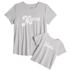 Maternity Sonoma Goods For Life® Mommy & Me Graphic Tee Set 17 Maternity Sonoma Goods For Life® Mommy & Me Graphic Tee Set -Sonoma Goods For Life Sales 2024 5599953 Grey Mama Babe