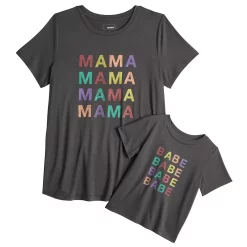 Maternity Sonoma Goods For Life® Mommy & Me Graphic Tee Set 18 Maternity Sonoma Goods For Life® Mommy & Me Graphic Tee Set -Sonoma Goods For Life Sales 2024 5599953 Rainbow Mama Babe