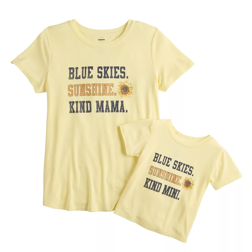 Maternity Sonoma Goods For Life® Mommy & Me Graphic Tee Set 5 Maternity Sonoma Goods For Life® Mommy & Me Graphic Tee Set - Image 5