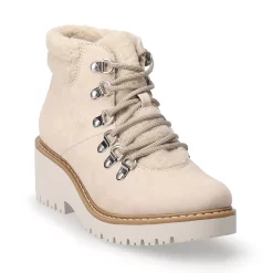 Sonoma Goods For Life® Lumbar Women's Wedge Hiker Boots -Sonoma Goods For Life Sales 2024 5622780 Cream