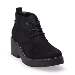 Sonoma Goods For Life® Snowstorm Women's Wedge Chukka Boots -Sonoma Goods For Life Sales 2024 5623729 Black