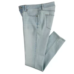 Women's Sonoma Goods For Life® Supersoft Stretch Midrise Skinny Jeans -Sonoma Goods For Life Sales 2024 5671206 Cool Blue Wash ALT13