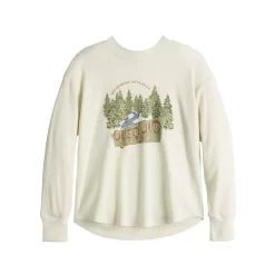 Women's Sonoma Goods For Life® Mockneck Waffle Top -Sonoma Goods For Life Sales 2024 5672315 ALT5