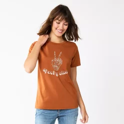Women's Sonoma Goods For Life® Short Sleeve Graphic Tee -Sonoma Goods For Life Sales 2024 5686029 Spooky Vibes