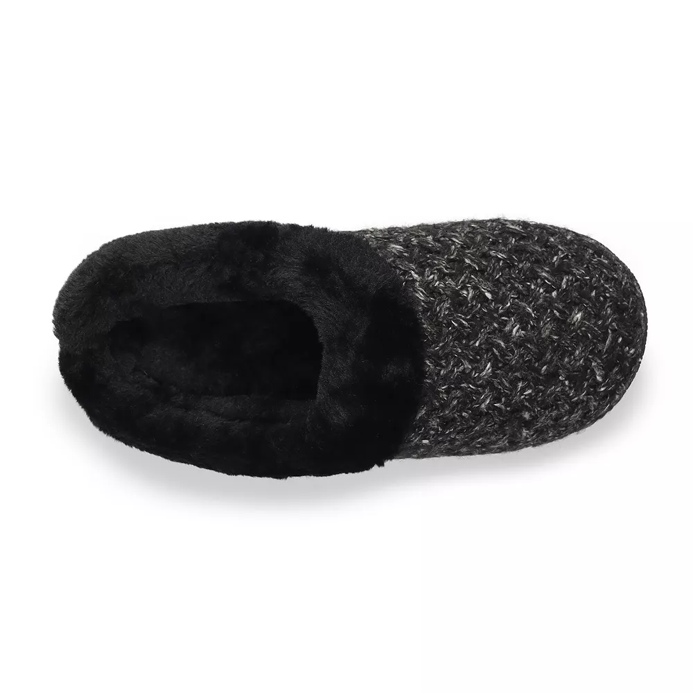 Women's Sonoma Goods For Life® Cozy Knit Clog Marled Basket Weave Slippers 6 Women's Sonoma Goods For Life® Cozy Knit Clog Marled Basket Weave Slippers - Image 6