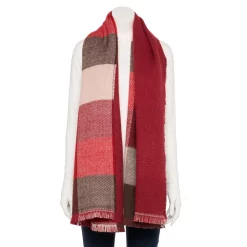 Women's Sonoma Goods For Life® Oblong Reversible Scarf -Sonoma Goods For Life Sales 2024 5731216 Wine