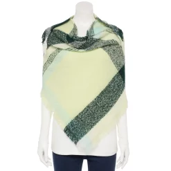 Women's Sonoma Goods For Life® Slub Yarn Boucle Triangle Scarf -Sonoma Goods For Life Sales 2024 5731416 Green