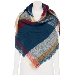 Women's Sonoma Goods For Life® Slub Yarn Boucle Triangle Scarf -Sonoma Goods For Life Sales 2024 5731416 Navy
