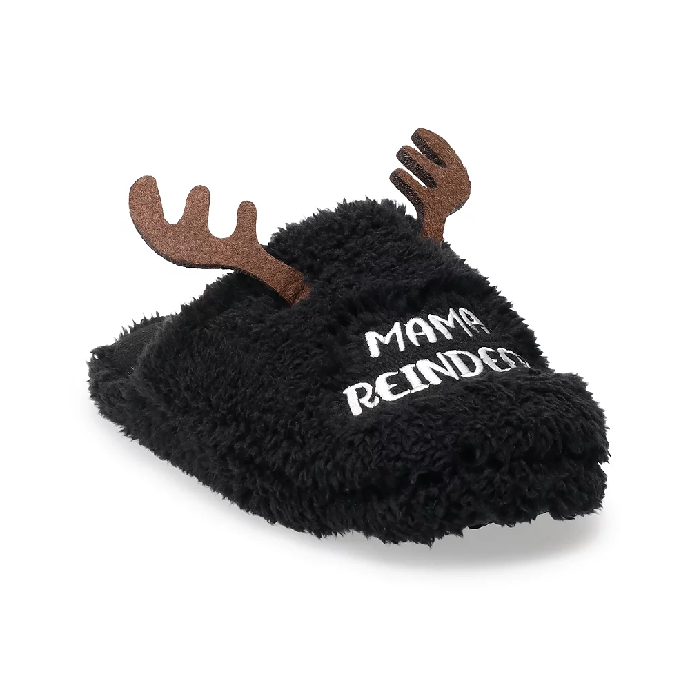 Woman's Jammies For Your Families® Reindeer Slippers 1 Woman's Jammies For Your Families® Reindeer Slippers