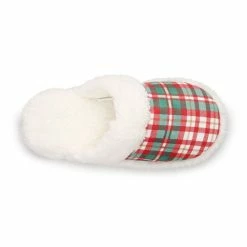 Women's Jammies For Your Families® Plaid Scruff Slippers -Sonoma Goods For Life Sales 2024 5743976 ALT4