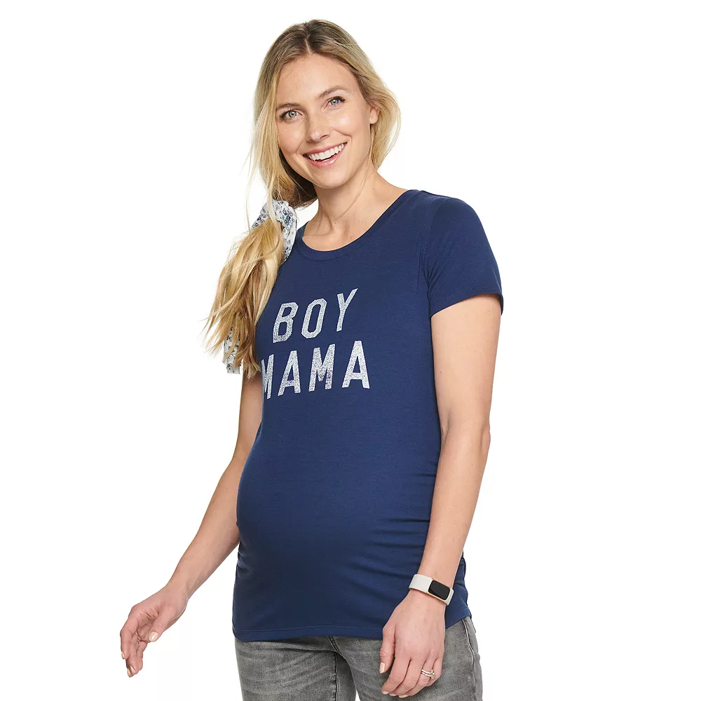 Maternity Sonoma Goods For Life® Fitted Crewneck Graphic Tee 8 Maternity Sonoma Goods For Life® Fitted Crewneck Graphic Tee - Image 8