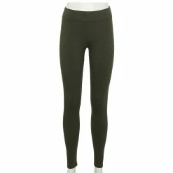 Women's Sonoma Goods For Life® Midrise Leggings -Sonoma Goods For Life Sales 2024 6120748 Olive