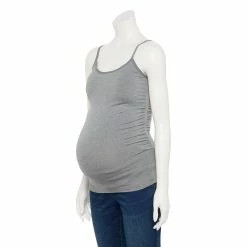 Maternity Sonoma Goods For Life® Seamless Camisole - Size XS 7 Maternity Sonoma Goods For Life® Seamless Camisole - Size XS -Sonoma Goods For Life Sales 2024 6142300 Grey